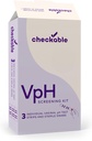 Bandes de test de pH vaginal vérifiables, Kit de test d'infection à levure à domicile pour les femmes, facile à utiliser, résultats rapides et précis pour la santé vaginale - 3 comtes