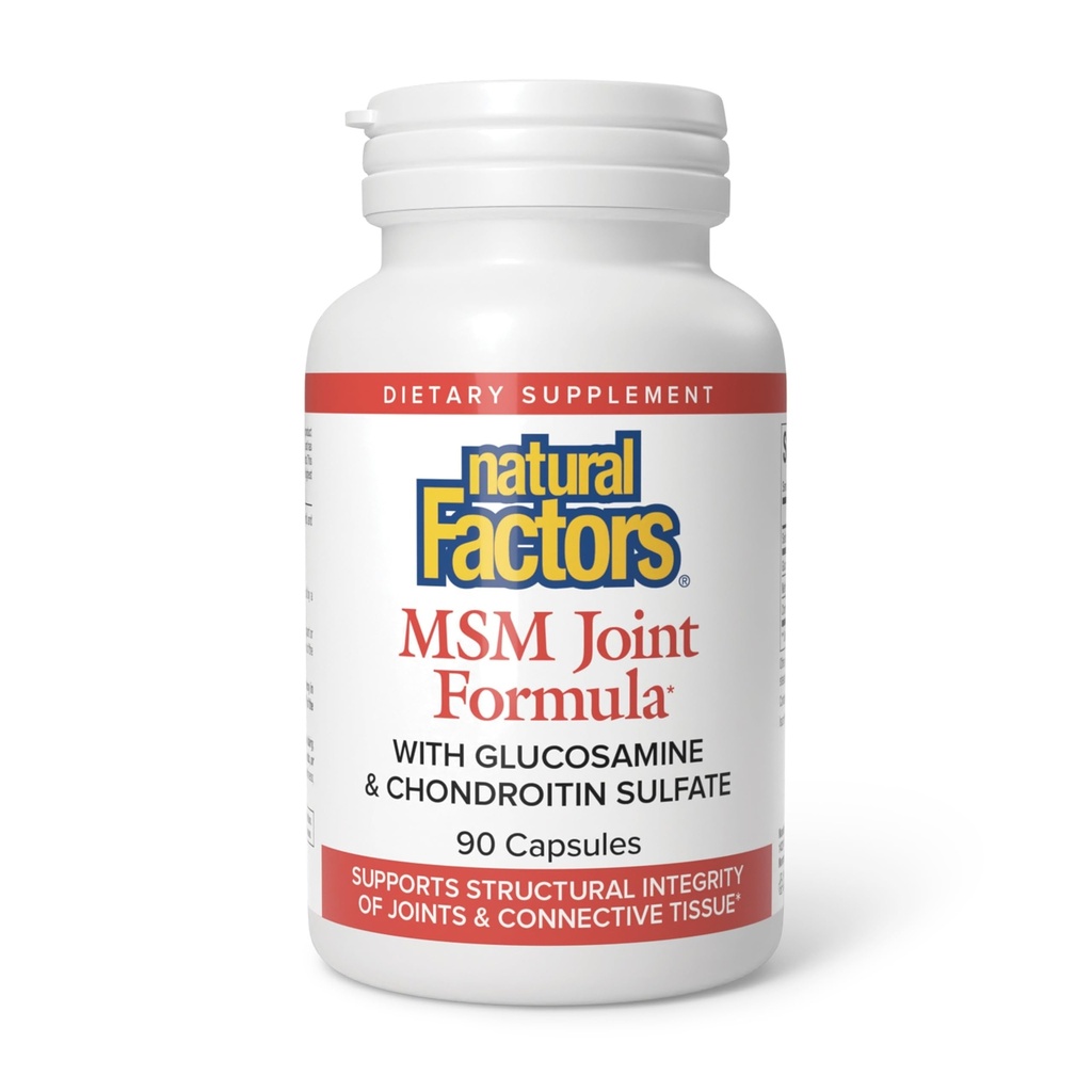 Joint MSM Formula - Natural Factors - 90 Capsules