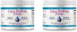 Poudre de Calcium Coral Ecopure avec Trace Minerals - 16 Onces