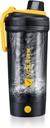 Bouteille de Shaker VOLTRX, Gallium USB C Mélangeur rechargeable de protéines électriques Shake, tasses de Shaker pour les shakes de protéines et de substitut de repas, sans BPA, fait avec Tritan, 24oz