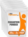 BulkSupplements.com Zeaxanthin poudre - Zeaxanthin suppléments, de l'extrait de fleur de Marigold - sans gluten, 100mg (Zeaxanthin 5mg) par portion, 5kg (11 lb) (paquet de 5)