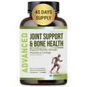 NutraPro Glucosamine Chondroïtine MSM Suppléments de Relief articulaire et santé des os - pour le genou et le soulagement articulaire, la force osseuse, la santé articulaire, le mouvement, la flexibilité, la force et le confort.45 Jours de service