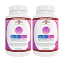 Daily Wellness Mélange de fertilité pour les femmes - Suppléments de fertilité pour les femmes, Conception Fécondité Vitamines prénatales, Essayer de concevoir des suppléments de progestérone, Pills de soutien à la conception de cycle - 2 Pack