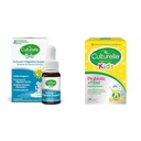 Culturelle Bébé Immune & Soutien digestif Probiotique + gouttes de vitamine D, 30 jours d'approvisionnement pour enfants Probiotique + Packets de fibres, 24 Compte