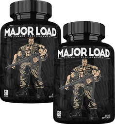 Supplément de testostérone ONL pour hommes - Booster de testostérone à charge majeure avec herbe de chèvre et racine de maca - Pills d'énergie Tongkat Ali pour l'endurance et la force - Booster de test 60 capsules (2pk)