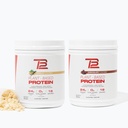 TB12 Poudre à base de protéines végétales - Vanille et chocolat Multi-Pack, 24g Protéine de pois, végétalien, 1g de glucides nets, non-OGM, sans produits laitiers, sans sucre (60 portions)