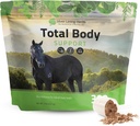 Silver Lining Herbs Total Body Horse Suppléments Poudre pour la santé mentale et globale - Promouvoir une meilleure peau et un manteau sain pour les chevaux - Supplément Herbal Equinity Horse Natural - 5 lb Sac
