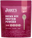 Poudre de protéines de riz brun sans gluten de Judee - Formule de riz germé - Nutrition à base de plantes amies du kéto - Base de produits laitiers et sans soja - 3 lb, non aromatisée, boîte de 1