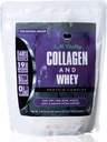 Supplément santé complexe de collagène et de poudre de protéines de lactosérum - Vanilla Flavor - 16 oz (21 portions)