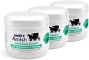 Ensemble de crème apaisante 3 (trois pots de 4 oz) avec Arnica, arbre à thé, Eucalyptus, menthe poivrée et romarin