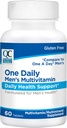 Choix de qualité Hommes Une multivitamine quotidienne avec des vitamines A C D E B (1, 2 et 6) et des suppléments minéraux dans 60 bouteilles de comptage