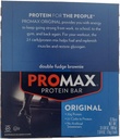 Promax Barre protéinée Brownie à double boue - 12 - 2,64 oz (75 g) barres [31,68 oz (900 g)]
