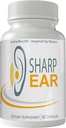 Supplément complet de soulagement de l'acouphène, 60 capsules, mélange exclusif pour réduire l'enroulement de l'oreille et soutenir la fonction auditive optimale et la clarté