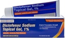 Arthrite topique Gel de soulagement de la douleur Diclofénac Sodium 1% (NSAID) par GeriCare- Poitrine de la main Elbow cheville genou Extra-strength Arthrite Douleur de soulagement- Arthrite anti-inflammatoire Traitement de la douleur- 3,53oz