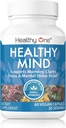 Un esprit sain - sans danger pour les adolescents - Foie cérébrale - Fonction cognitive - Concentration - Focus - Optimisation neuronale - Mood - Ginkgo Biloba - Ginseng - Rhodiola - Bacopa - Gotu Kola - Thé vert - 150 Comte