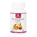 Multivitamine quotidienne pour femmes - Multivitamines multiminérales et multivitamines complètes avec vitamine A, C, D, E et complexe B, zinc et autres vitamines pour l'immunité, l'énergie, les cheveux, la peau et les ongles - 60 comprimés