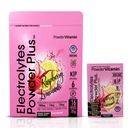 PoudreVitamine Electrolytes Poudre Plus, Keto, Lémonade aux framboises, Sans sucre, Sel rose d'Himalaya, 1000mg Potassium, 120mg Calcium, 120mg Magnésium, Non-OGM, Calories Zéro, (16 packets d'hydratation)