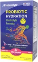 Amplificateur d'hydratation probiotique Probiomlyte. Electrolytes + Vitamines clés + Probiotiques + Prébiotiques + Postbiotiques + Citrulline.