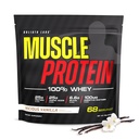 LABS COLOSSALE Protéines musculaires Poudre de lactosérum [5 lbs/paquet de 1]– Filtré à froid, 25g Protéines pures, 6,6g BCAAs (Paquetage May Vary) (5LB, Vanille)