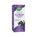 Nature's Way Sambucus Alpha Soulagement de la grippe des FC* Sirop de baies aînées avec Sambucus nigra 3X et Alpha CF, soulage les symptômes de la grippe*, 4 Fl Oz (paquetage May Vary)