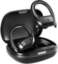 Back Bay Audio Runner 60 Ecouteurs sans fil, 80 heures de batterie sur l'oreille avec écouteurs, wrap autour des écouteurs Ecouteurs sans fil Bluetooth avec microphone, écouteurs dans les écouteurs