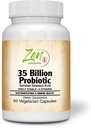35 milliards d'UFC probiotique avec 8 souches 60-Vegcaps - Technologie de libération durable, acide stomach résistant, plateau stable - Soutien pour la digestion saine et l'écologie intestinale favorable Flore intestinale