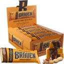 Barres d'énergie au chocolat au chocolat caramel (1,59 oz, paquet de 20) – Bouchées d'énergie avec 5g de protéines – collations d'énergie sur le trajet pour la course, la randonnée et le sport - collations sans gluten pour stimuler l'énergie