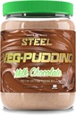Mélange de poudre de pudding de protéines végétaliennes en acier, chocolat au lait de 18 portions (1,5 lb)