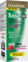 GoodSense Tussin Cough Sirop DM, Arôme de framboise, soulagement efficace de la congestion de la toux et de la poitrine, mucus mince, 8 Fl Oz