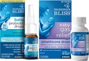 Les gouttes probiotiques pour bébé de maman pour la santé digestive et immunitaire, 30 portions (paquet de 1) avec des gouttes à gaz à action rapide 100 portions (paquet de 1)