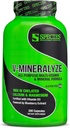 Espèce Nutrition V-Mineralyse Multivitamines, Vitamine C et D3, Minéraux chélatés, Extrait de bleuets aux propriétés anti-oxydantes, 300 Capsules