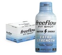 Freeflow Fit, Extra Strength Energy Shot, Berry (2 once shot, pack de 12) - 150mg de caféine par shot, zéro calories, zéro sucre...