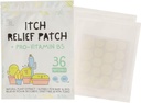 Mosquito Bite Relief Patch (36patchs) - Insecte tout naturel, puces de puces Relief de démangeaison pour les enfants et la peau sensible, adoucit les bogues rapidement, favorise la guérison rapide avec hydrocolloïde