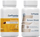 EyePromise Zeaxanthin Vitamine oculaire et bouclier d'écran Adolescents Vitamine oculaire à croquer