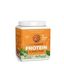 Nettoyez la poudre de protéines végétaliennes non aromatisée. Formule à base de poudre de protéines organiques avec 5 mélanges de superaliments germés et fermentés.