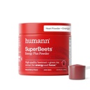 HumanN SuperBeets Energy Plus avec extrait de graines de raisin - poudre de racine de betterave, extrait de thé vert, caféine, vitamine C, non-OGM, 5,87oz