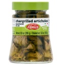 FRATELLI D'AMICO - Artichauts Chargrillés, Quartés dans l'huile, grillés, style Naples, 9,9oz (280g) NON-OGM