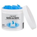 2Toms Skin-On-Skin Hydrogel Squares for Blisters, Chafing, Stings, Irritations, and Pain Relief, 200 Places 1 pouce