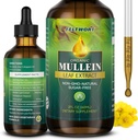 Gouttes de Mullein - Nettoyage pulmonaire - Extrait de feuille - Puissant Mullein pour le soutien immunitaire, la désintoxication et le soutien respiratoire - Suppléments à base de plantes - 2 Oz-6