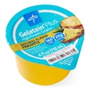 Supplément de gélatine plus active Medline, facile à servir, protéines et calories améliorées, saveur d'ananas, 4 oz.