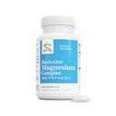 Terry Naturally BioActive Magnésium Complex - Bone & Heart Health Support - Supplément avec la vitamine B6, Zinc & Magnésium - Pyridoxal-5-Phosphate Vegan Capsule Supplément - 60 Capsules