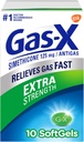 Gas-X softgels extra-résistants avec Siméthicone 125 mg - 10 Compte