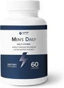 Super Naturals Multivitamin Energy Enhancer et système immunitaire pour hommes (60 capsules, 30 jours)