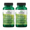 Swanson Colon Helper - Promotion de la santé digestive à l'aide de la racine de Vervain, de la selle d'or, de l'écorce d'orme et plus - Supplément à base de plantes aidant à éliminer sainement - (60 capsules) (2 pack)