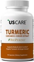 Curcumine avec gingembre et 95% Curcuminoides et BioPerine