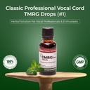 Classic Professional Cord Vocal Remedy 100% Natural Herbal Voice Supplément gouttes pour la gorge enroulée Voix enroulée Volal Dommages Vocal Réparation Vocal Problèmes vocal enroulés Voix (15ml)