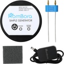 Kit générateur d'argent colloïdal – 99,99% (Ag) Rods, TDS Meter Machine d'argent colloïdal, Indicateur d'eau impure, Machine d'ioniseur d'eau pour la maison, sac de voyage, base