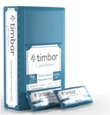timbar Protein Bars 12 Pack- Base de l'énergie végétale et barres de noix avec 13g de protéines.