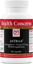 Préoccupations de santé Astra 8 – Soutien du système immunitaire et aide à la fatigue – Supplément de fatigue adrénale et d'énergie – Mélange Adaptogène à base de plantes avec Astragalus & Ginseng – 90 capsules