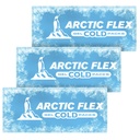 Paquets de remplacement de gel de Flex Arctic - Taille pour la glace de genou - Thérapie froide et chaude pour blessures, soulagement de la douleur, gonflement - pour l'enroulement de compression réutilisable - pour les blessures sportives, les femmes et les hommes